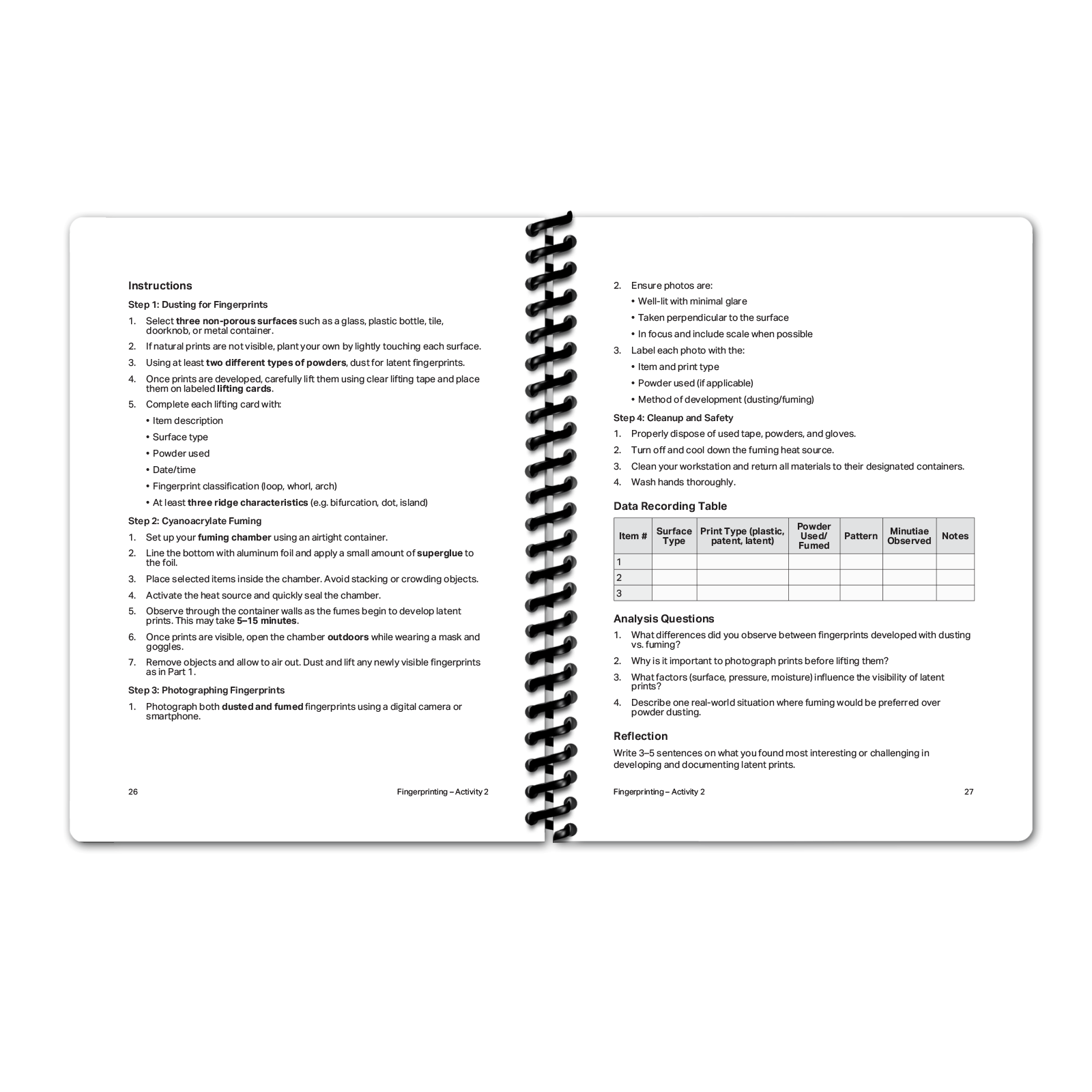Forensic Investigations: Labs for Crime Scene Analysis