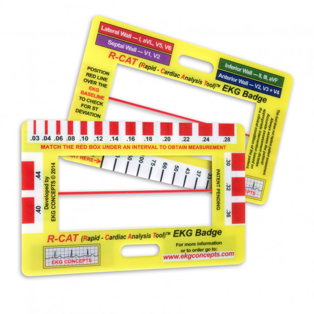 R-CAT EKG Badge