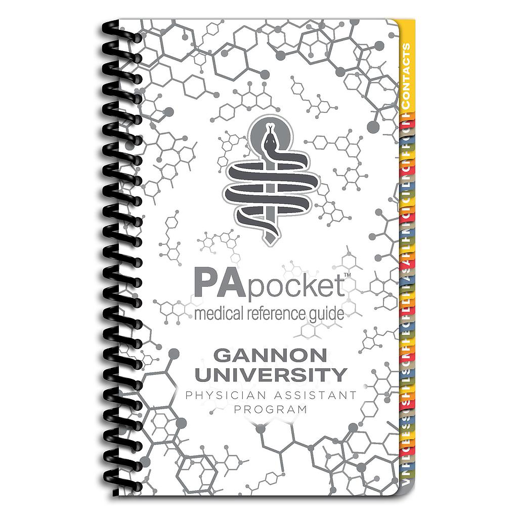 PApocket Physician Assistant Gannon University