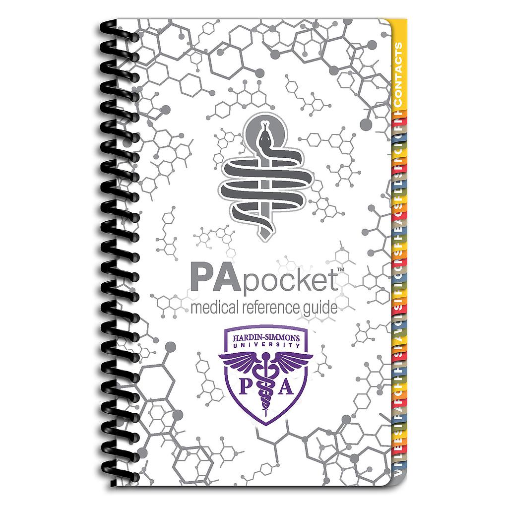 PApocket Physician Assistant Hardin-Simmons University