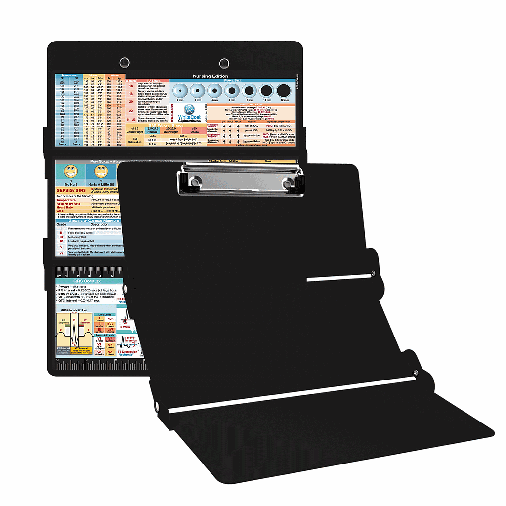 Trifold WhiteCoat Clipboard