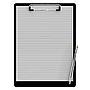 Letter Size 8.5 x 11 Aluminum Clipboard